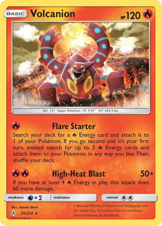 Volcanion - Holo