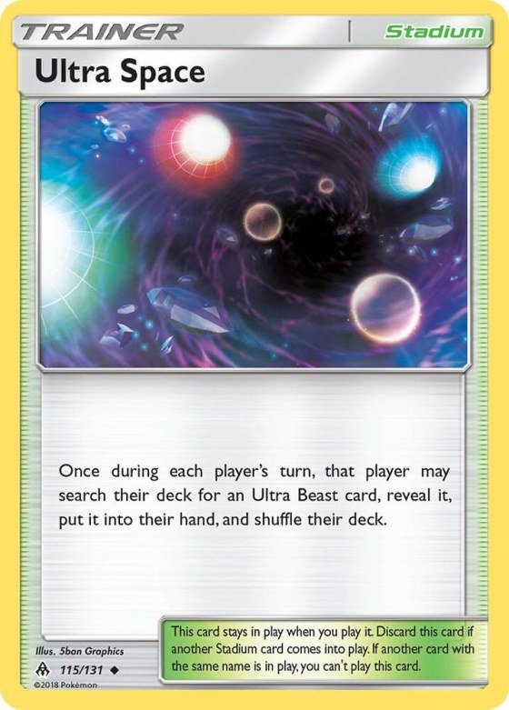 Ultra Space - Reverse Holo