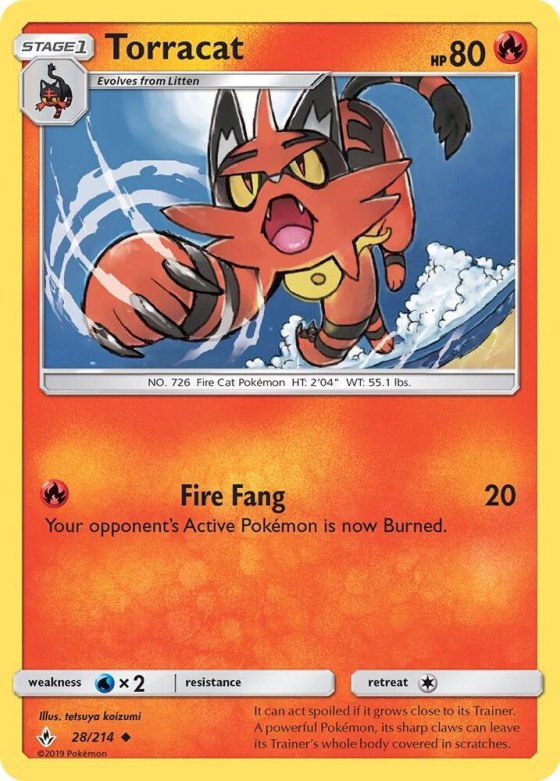 Torracat - Reverse Holo