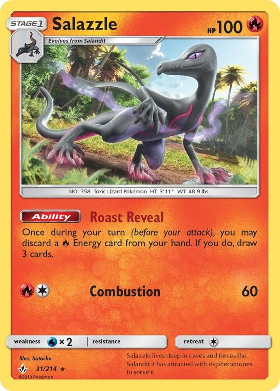 Salazzle - Reverse Holo