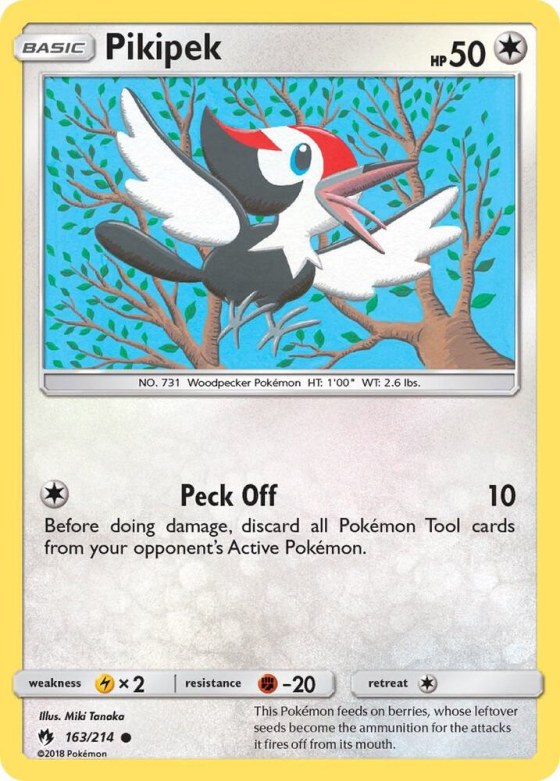 Pikipek (163) - Reverse Holo
