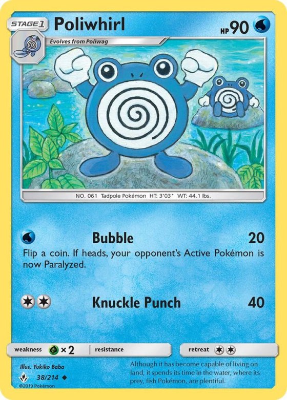 Poliwhirl - Reverse Holo