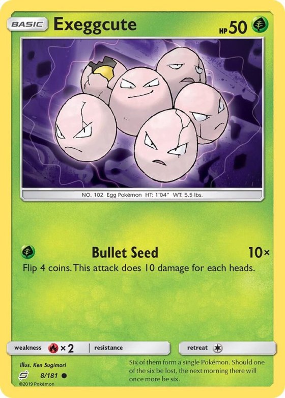 Exeggcute - Reverse Holo