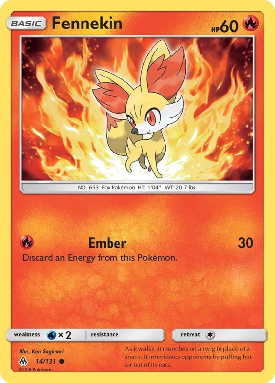 Fennekin (14) - Reverse Holo