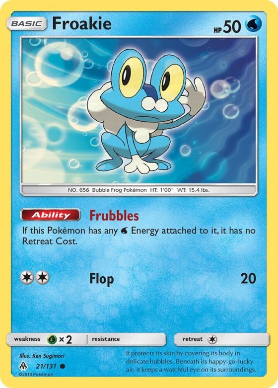 Froakie (21) - Reverse Holo