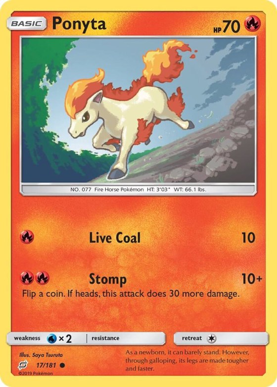 Ponyta - Reverse Holo