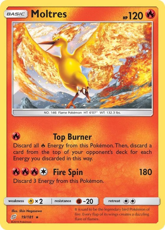 Moltres - Holo