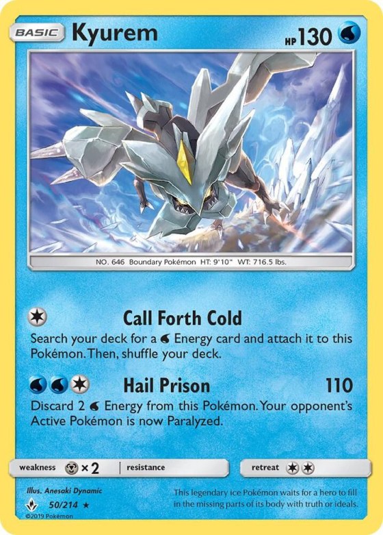 Kyurem - Reverse Holo