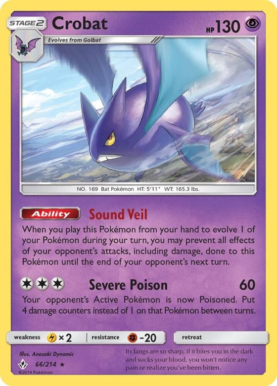 Crobat - Holo