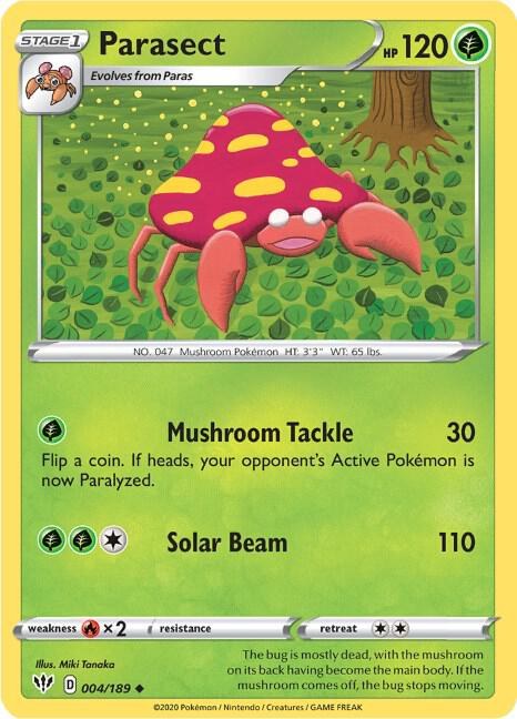 Parasect - Reverse Holo
