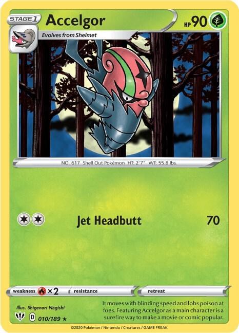 Accelgor - Reverse Holo