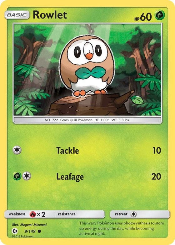 Rowlet - Reverse Holo
