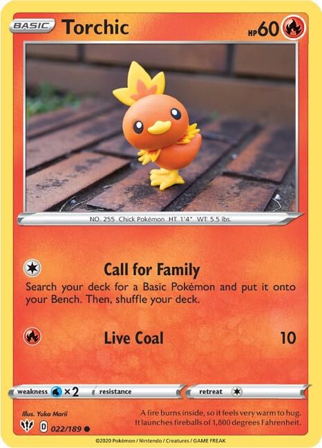 Torchic - Reverse Holo