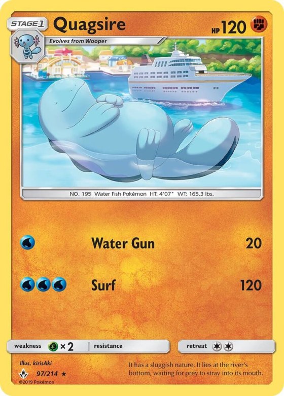 Quagsire - Reverse Holo