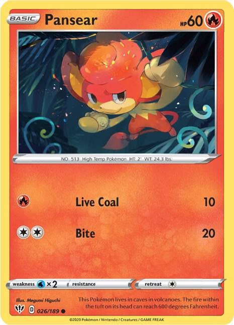 Pansear - Reverse Holo