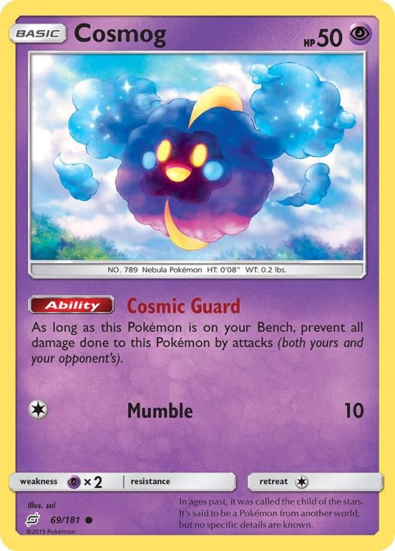 Cosmog - Reverse Holo