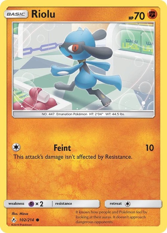 Riolu - Reverse Holo