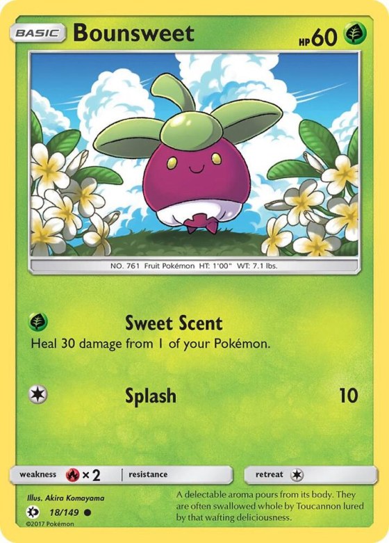 Bounsweet - Reverse Holo