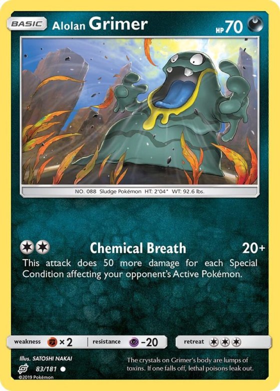 Alolan Grimer - Reverse Holo