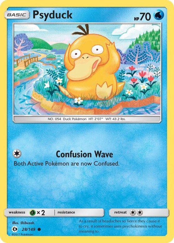 Psyduck - Reverse Holo