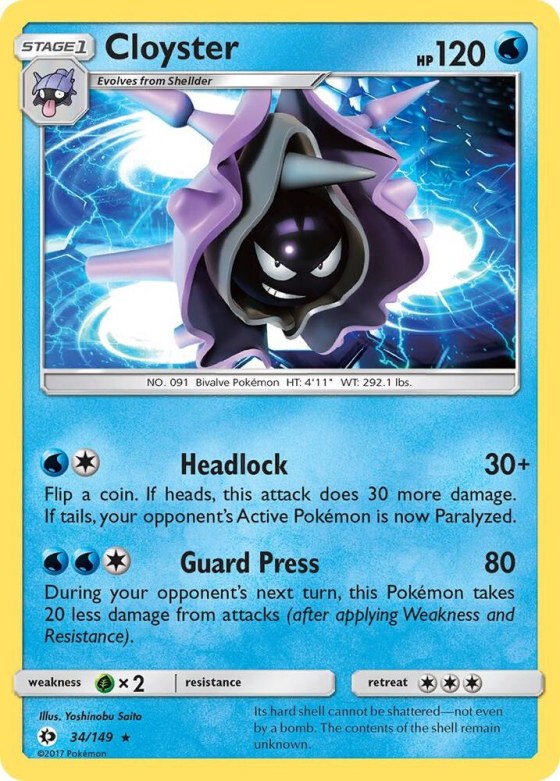 Cloyster - Reverse Holo