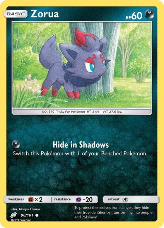 Zorua - Reverse Holo
