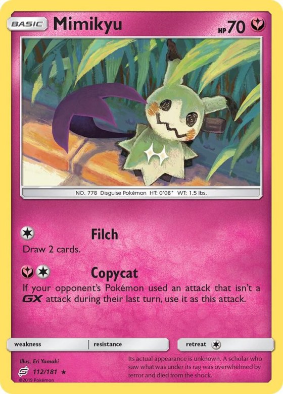 Mimikyu - Reverse Holo