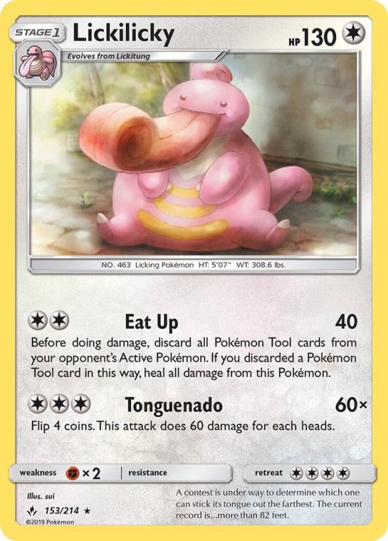 Lickilicky - Reverse Holo
