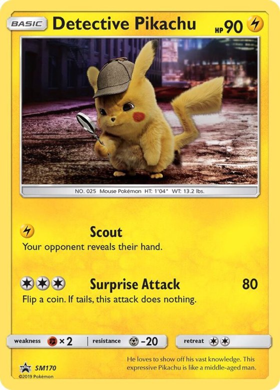Detective Pikachu - Holo