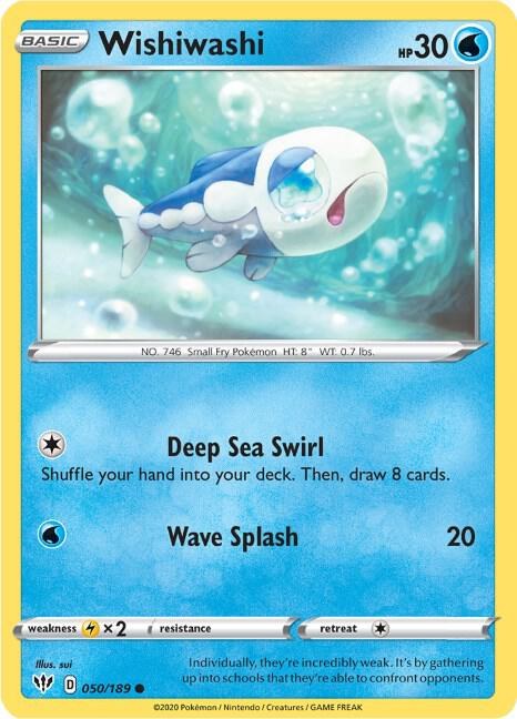 Wishiwashi - Reverse Holo