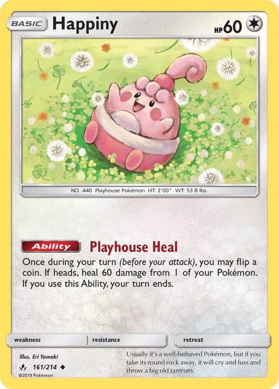 Happiny - Reverse Holo
