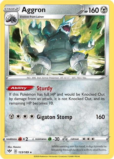 Aggron - Reverse Holo