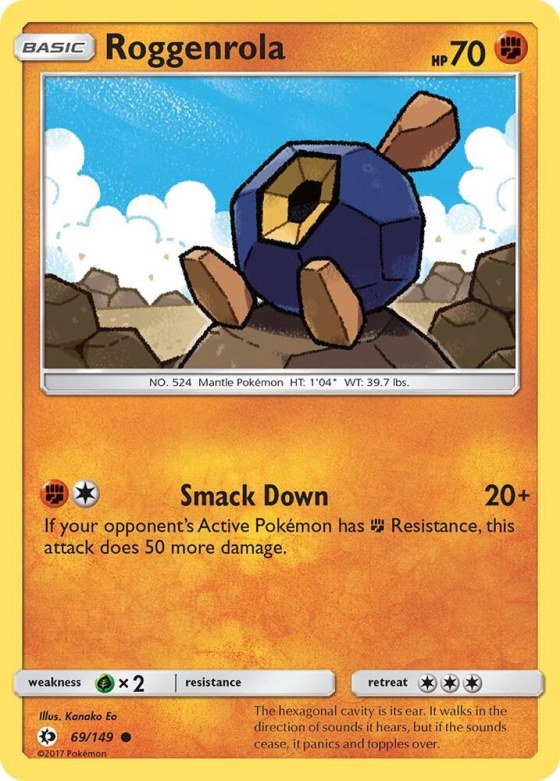Roggenrola - Reverse Holo