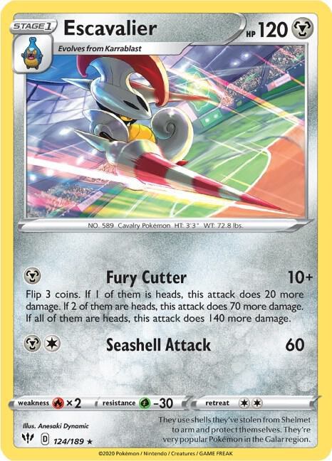 Escavalier - Reverse Holo