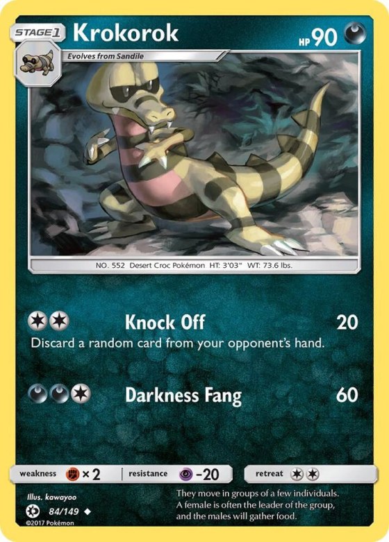 Krokorok - Reverse Holo