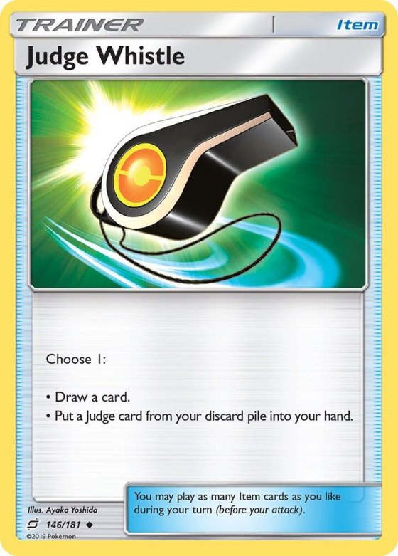 Judge Whistle - Reverse Holo