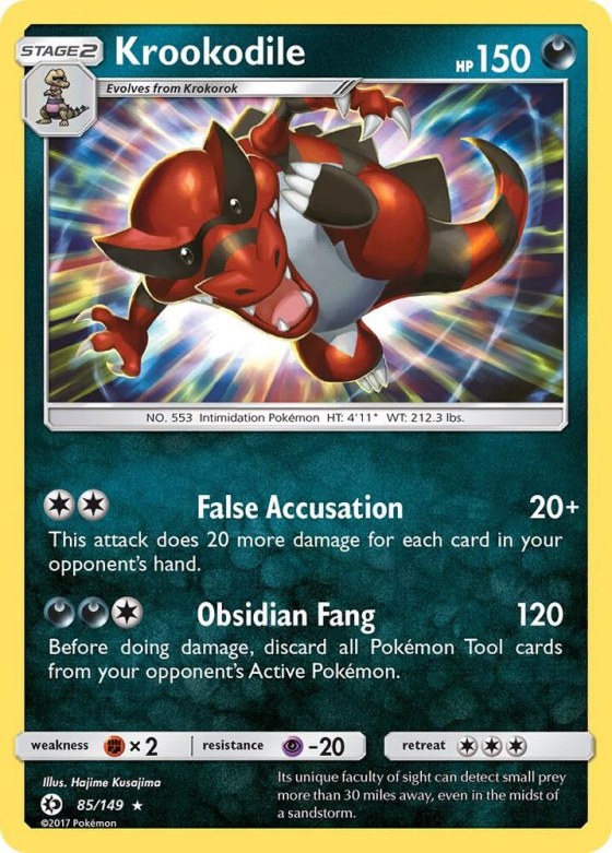 Krookodile - Reverse Holo