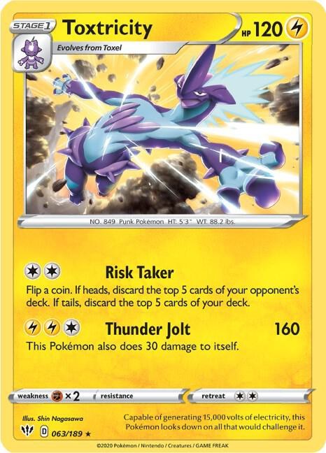 Toxtricity - Reverse Holo