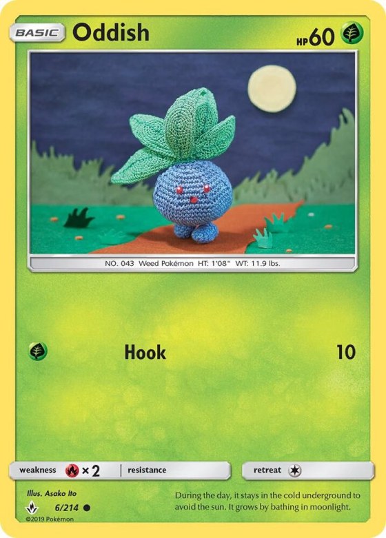 Oddish (6) - Reverse Holo