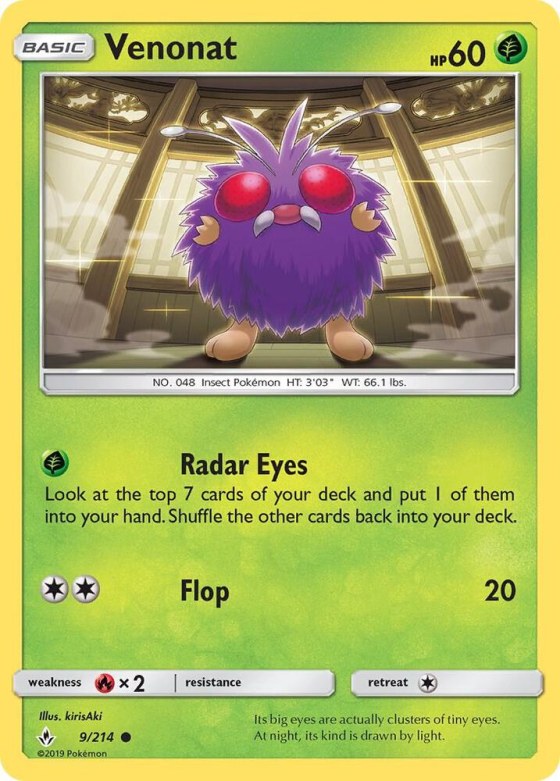 Venonat (9) - Reverse Holo