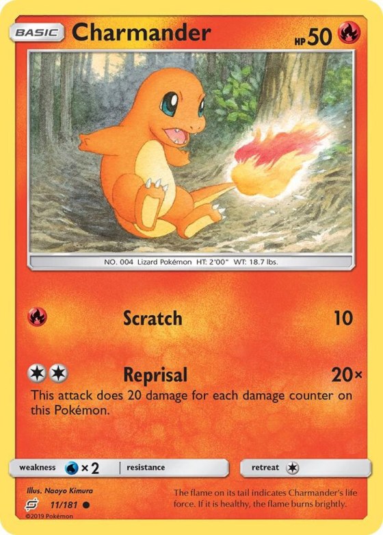 Charmander (11) - Reverse Holo
