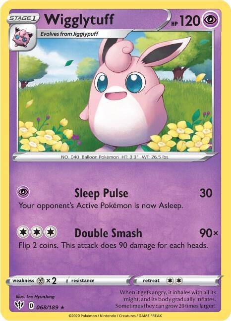 Wigglytuff - Reverse Holo