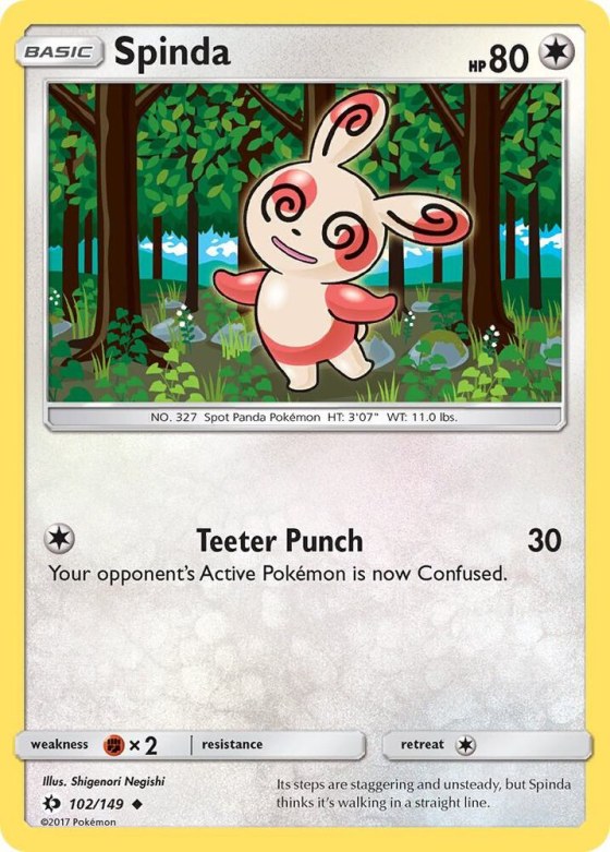 Spinda - Reverse Holo