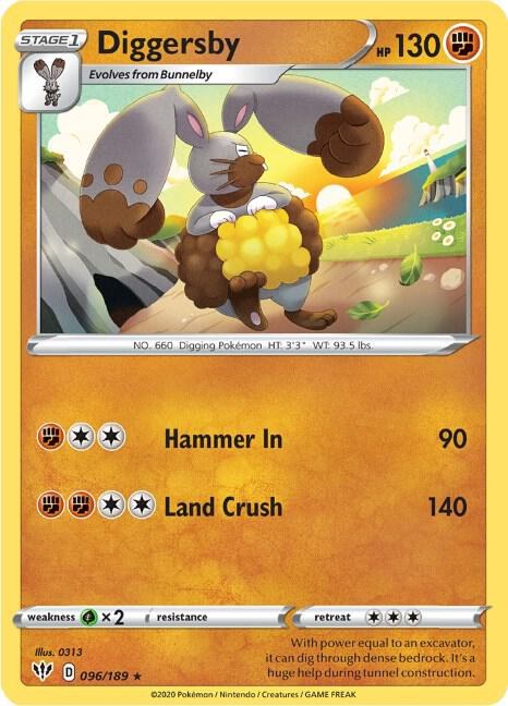 Diggersby - Reverse Holo