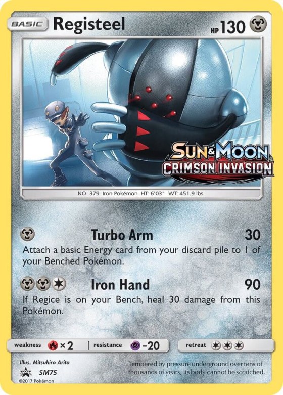 Registeel - Staff