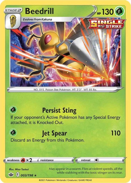 Beedrill - Reverse Holo