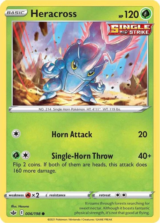 Heracross - Reverse Holo