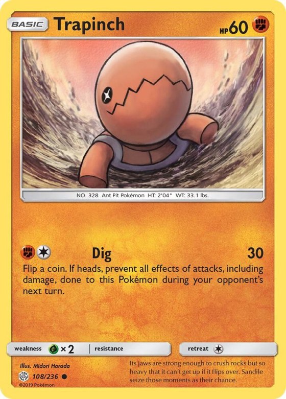 Trapinch - Reverse Holo