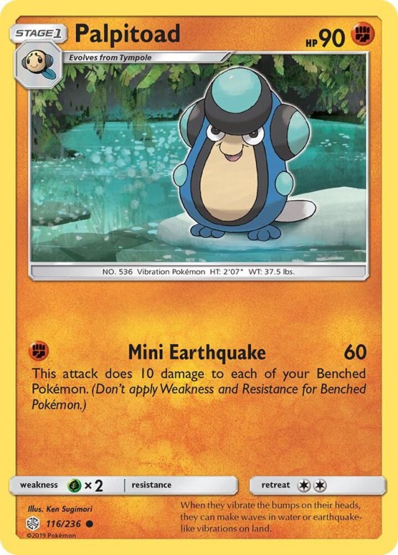 Palpitoad - Reverse Holo