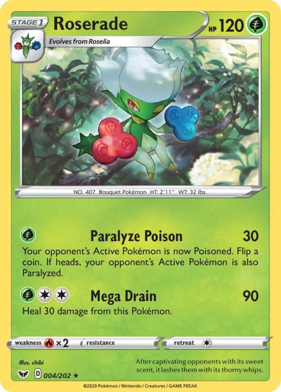 Roserade - Reverse Holo